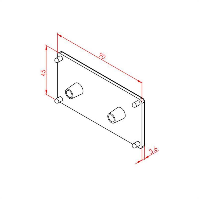 Profil Kapağı 45X90 - 2