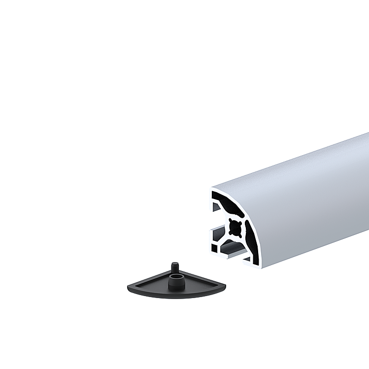 Profil Kapağı Radıuslu 30X30 - Sigma Kapağı