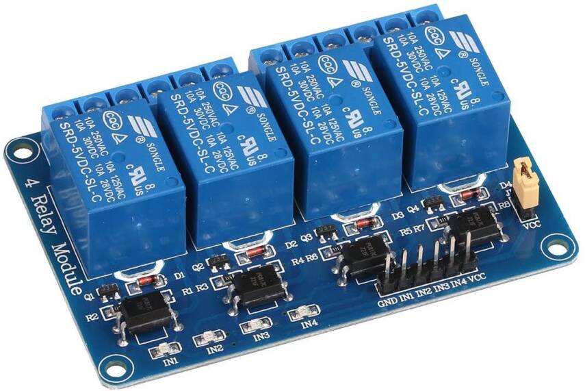 Relay Röle Modülü 5V x 4 Röle w / Opto-izolasyon - 2