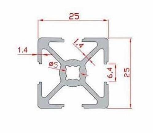 25X25 Sigma Profil 6 Kanal - 2