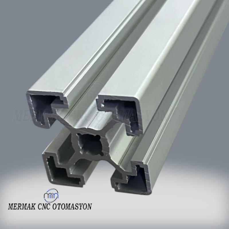 40X40 Sigma Profil 8 Kanal Hafif Tip - Sigma Profil Perakende