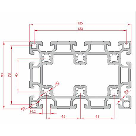 90X135 Sigma Profil Kanal 10 Toptan - 2