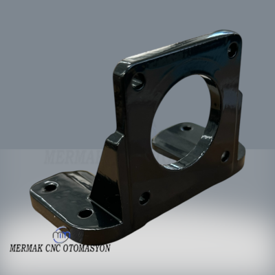 Nema 17 Step Motor Tutucu Braket Alümiyum Monoblok - 1