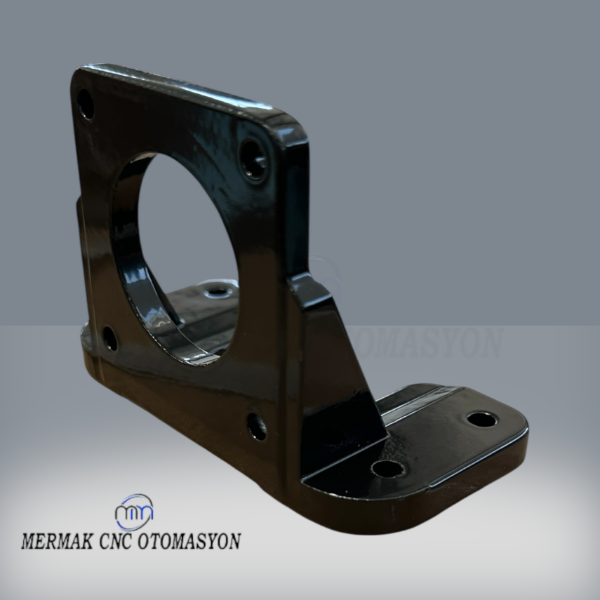 Nema 17 Step Motor Tutucu Braket Alümiyum Monoblok - 3