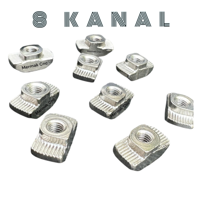 Tırtıllı Somun 30X30 M5 K8 - 1