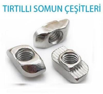 Tırtıllı Somun 30X30 M6 K8 - 7