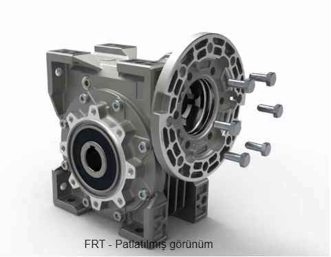 Varvel Boşluksuz Redüktör İtaly Frt 50 110 80 B14 - Varvel Boşluksuz Redüktör